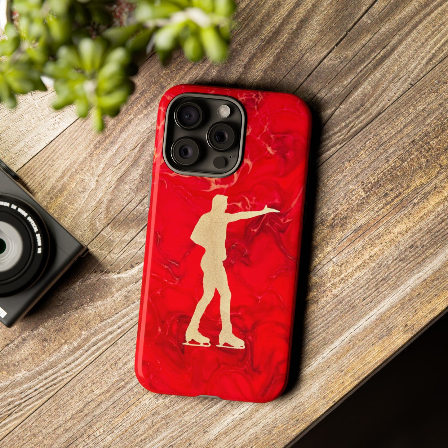 Figure skating phone cases