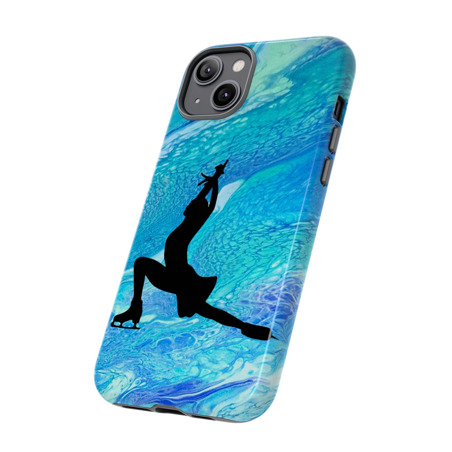 Figure skating phone cases