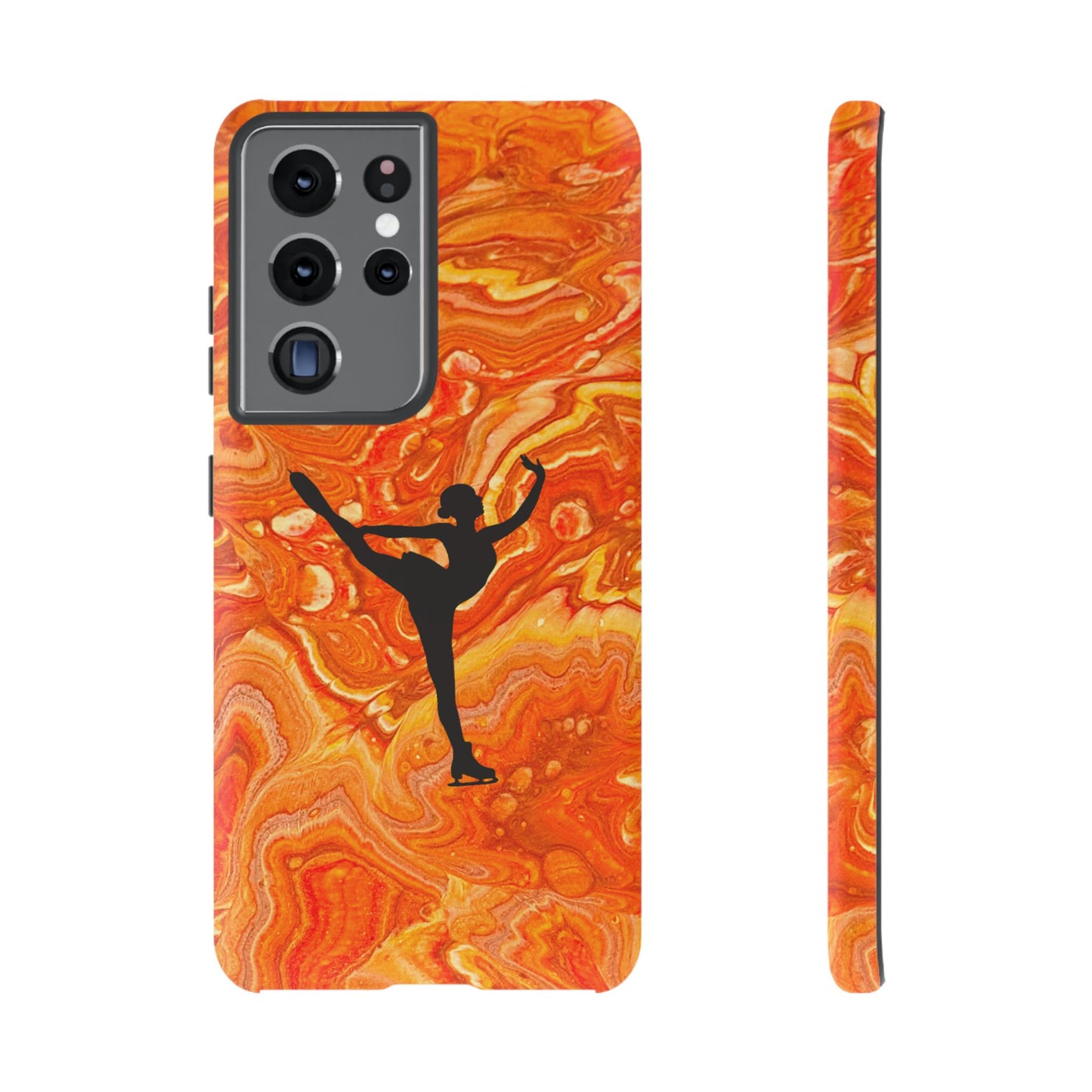 Figure skating phone case