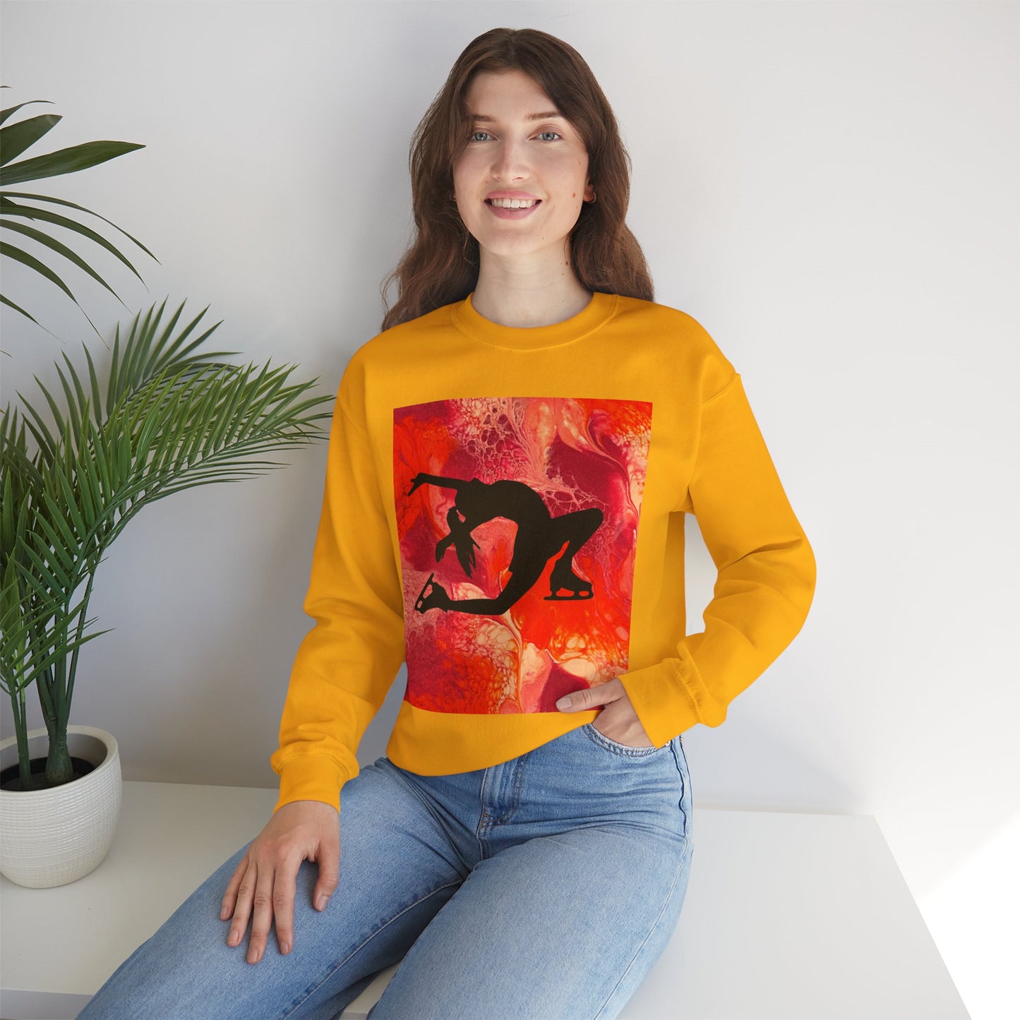 Unisex Figure Skating Crewneck Sweatshirt