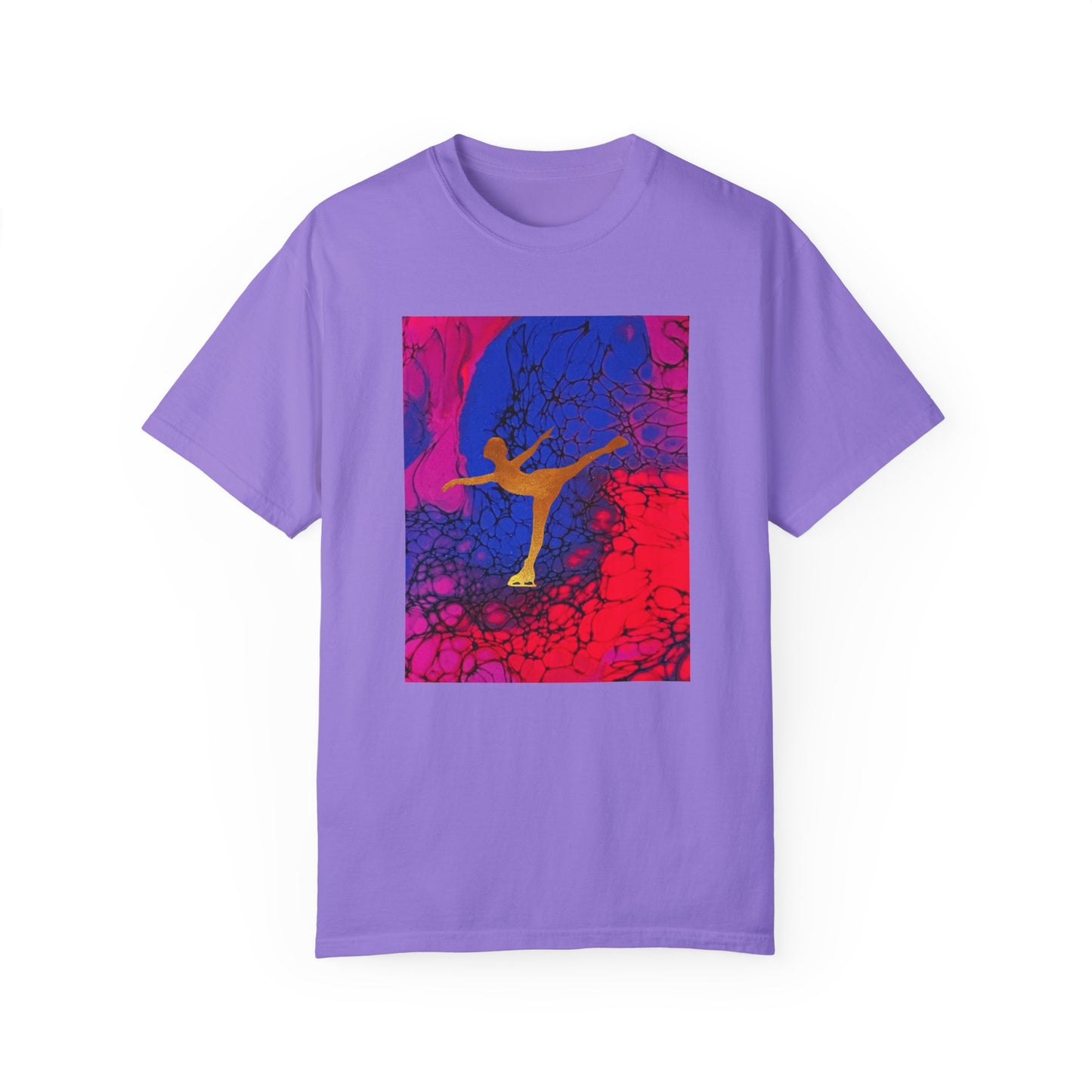 Figure Skating T-shirt—Unisex Garment-Dyed Tee