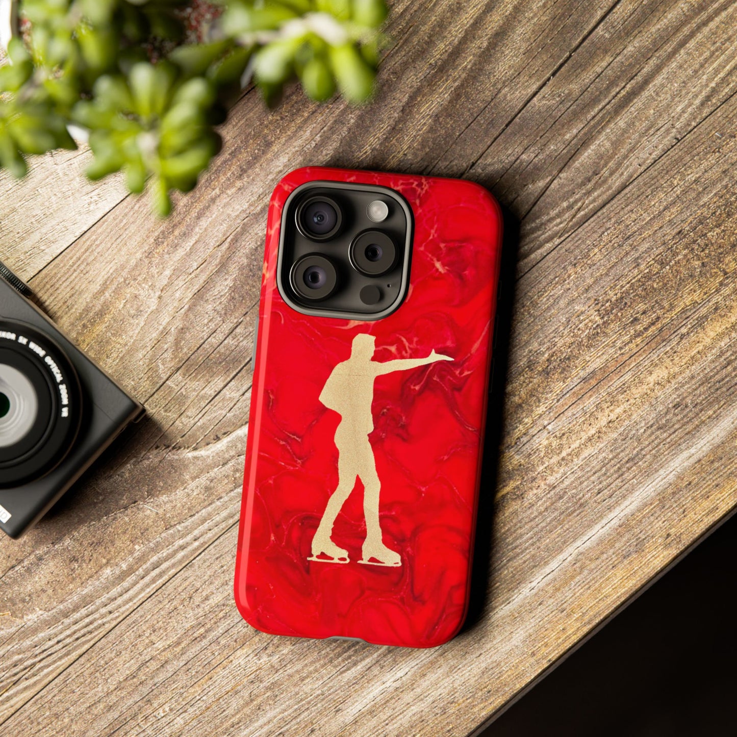 Figure skating phone cases