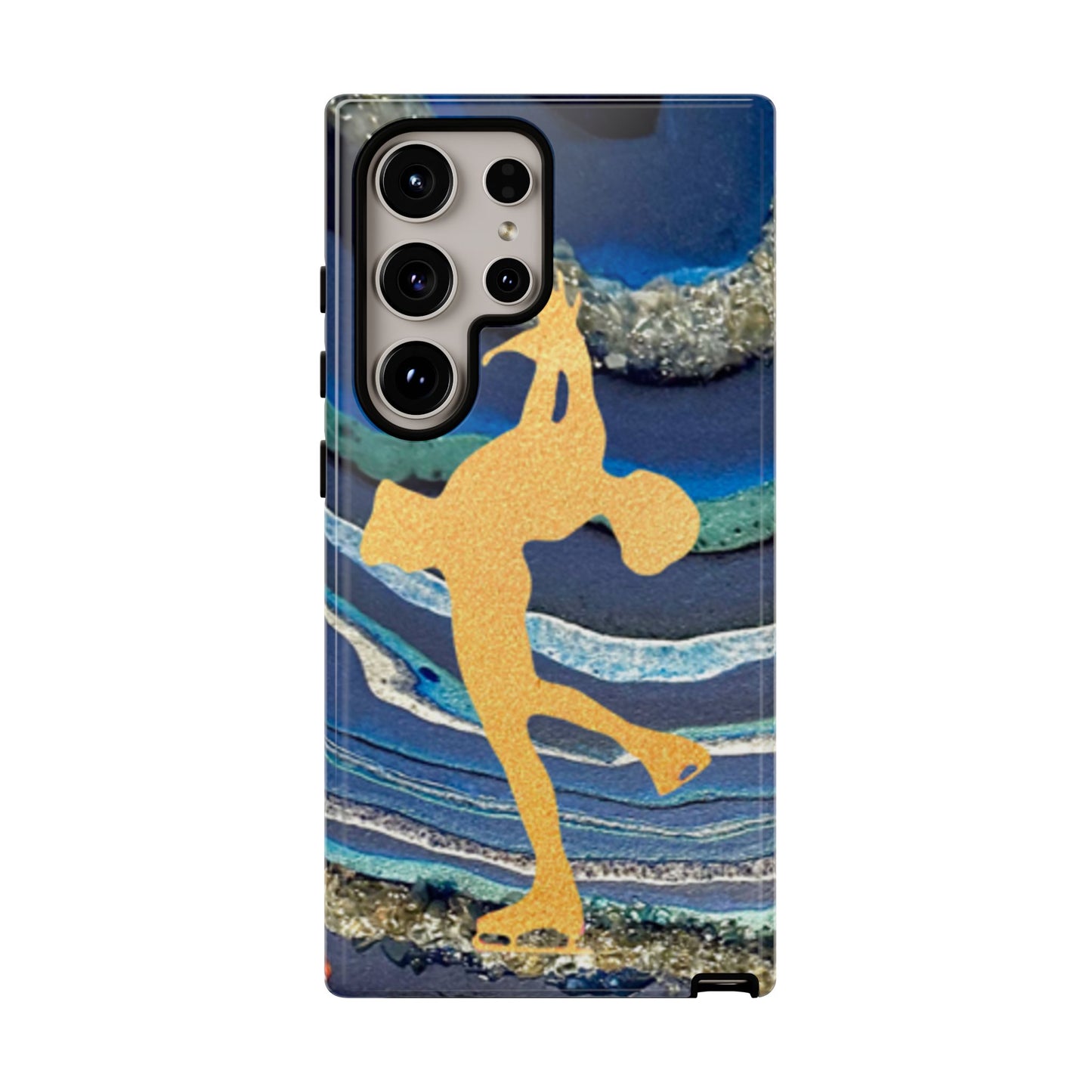 Figure skating phone case