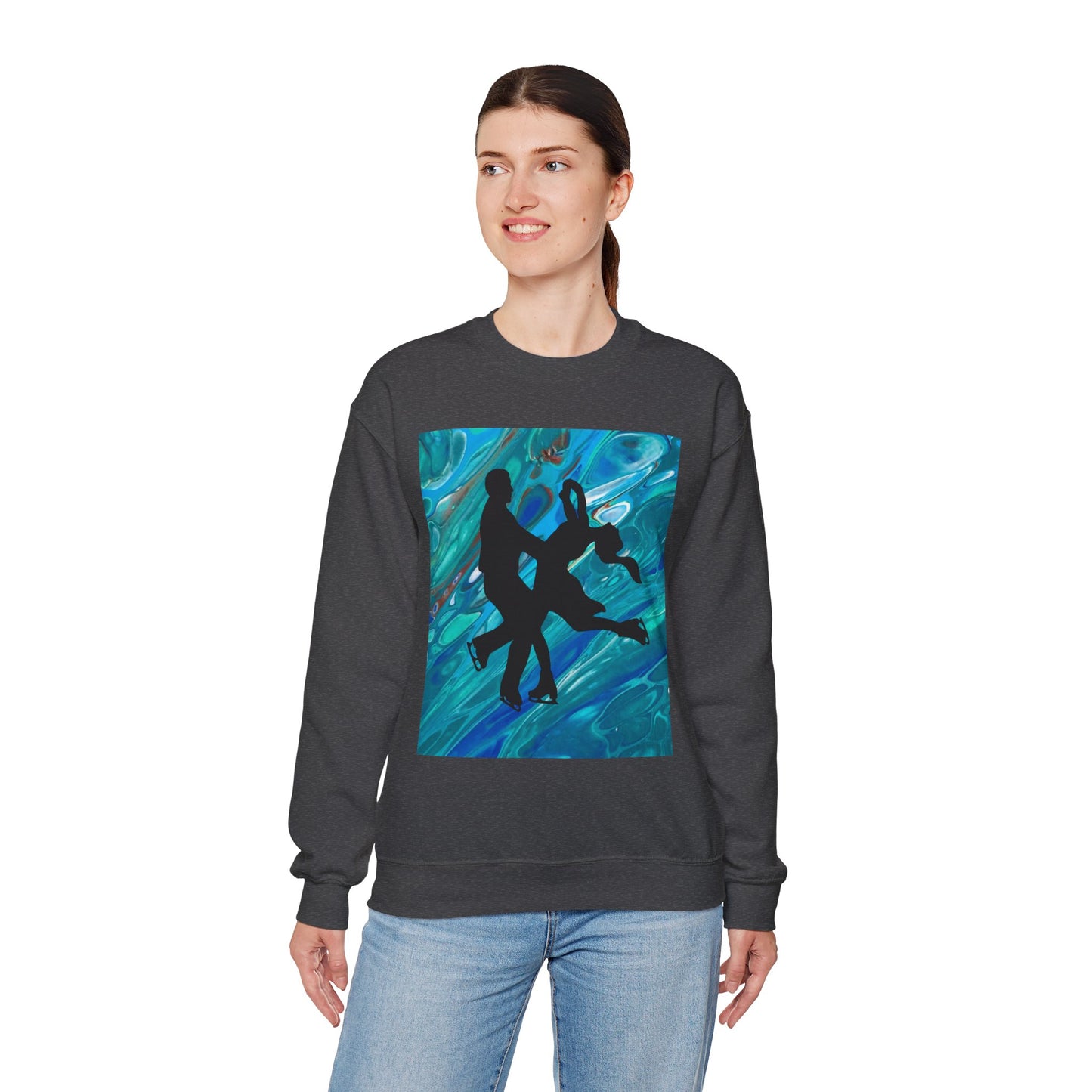 Unisex Figure Skating Crewneck Sweatshirt