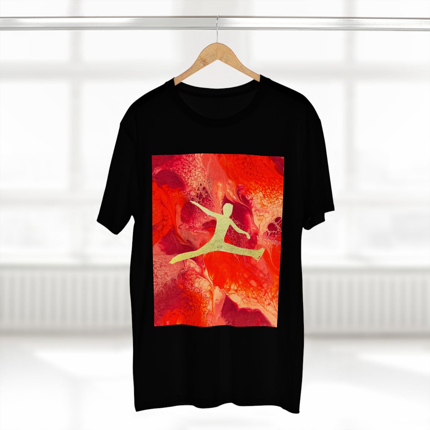 Men's figure skating T-shirt