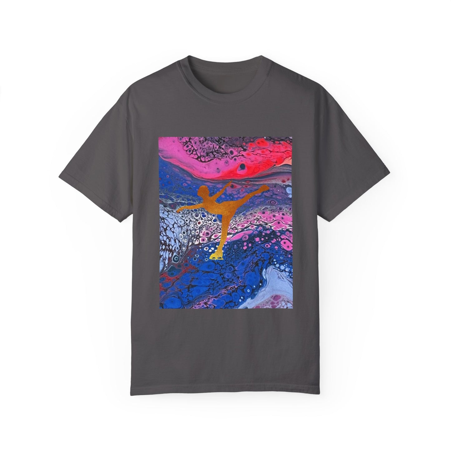 Figure Skating T-shirt—Unisex Garment-Dyed Tee