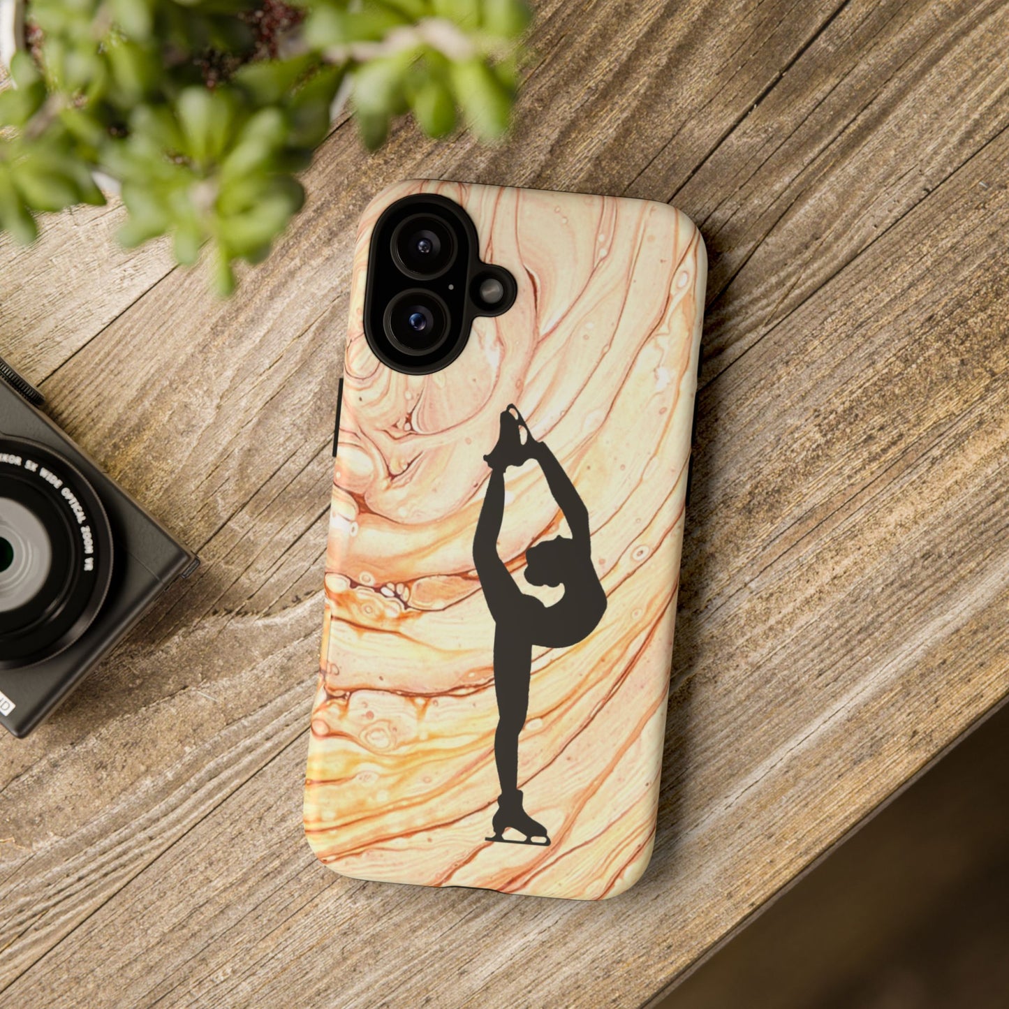 Figure skating phone cases