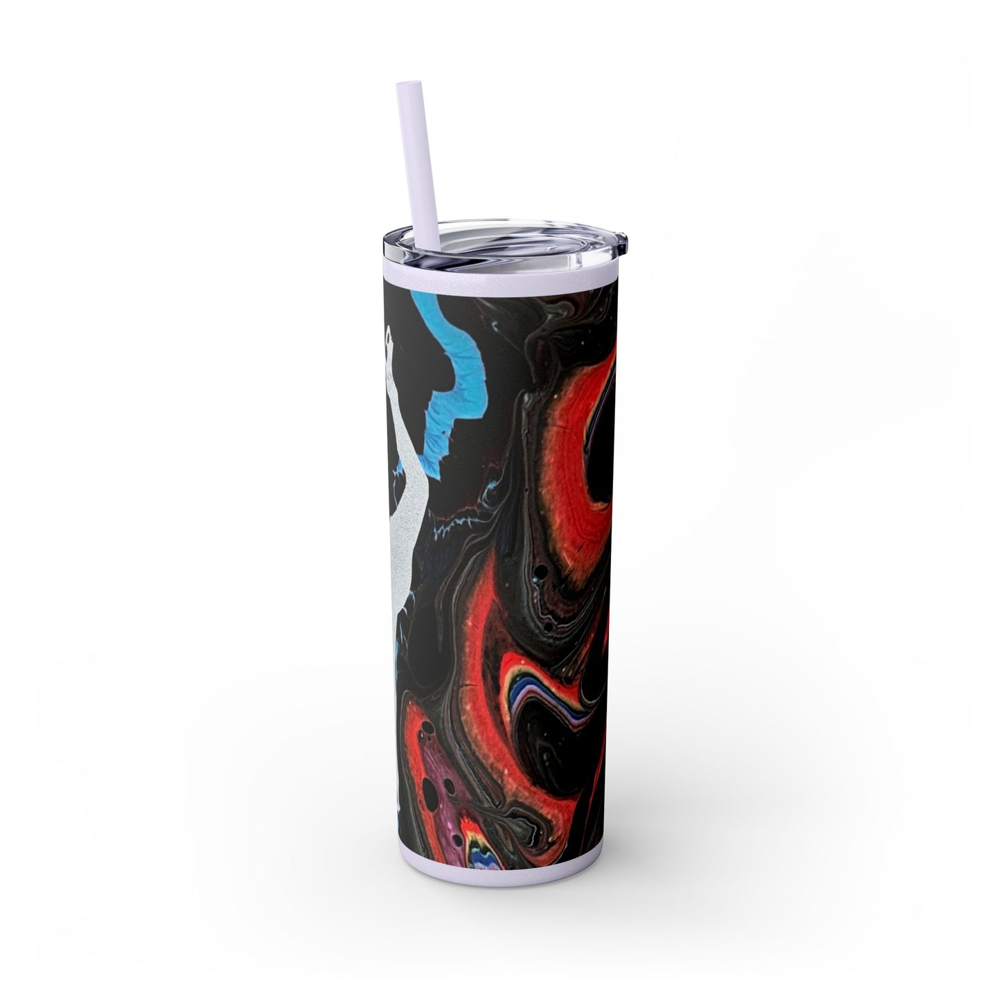 Figure Skating Tumbler, 20oz with straw