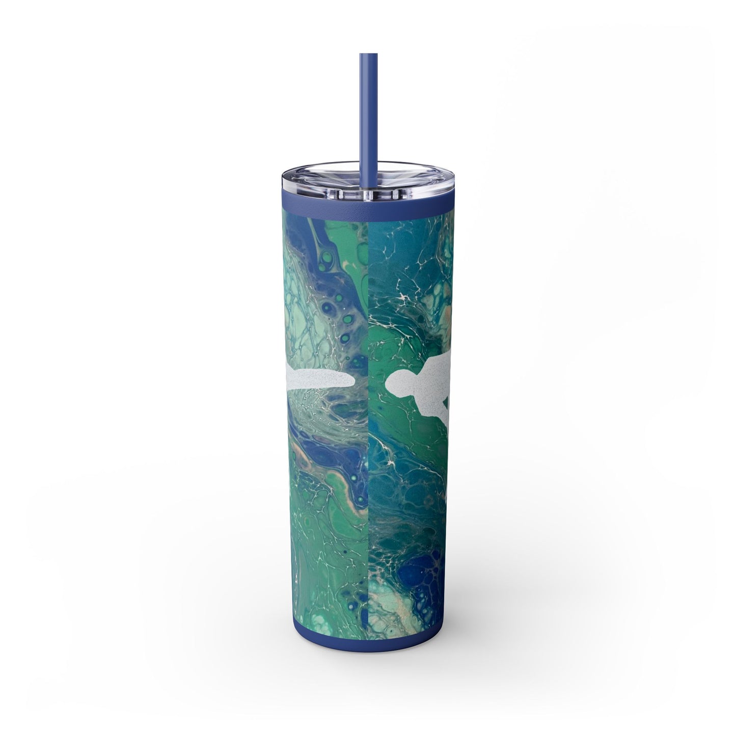 Figure Skating Tumbler, 20oz with Straw