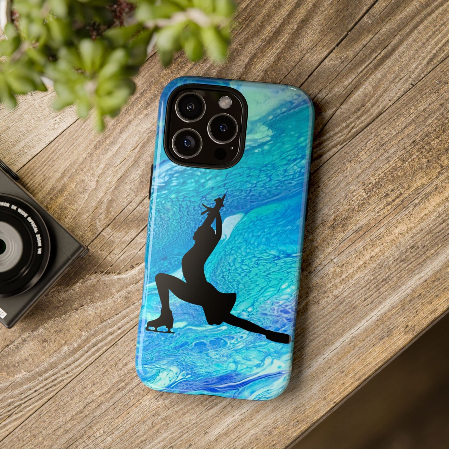 Figure skating phone cases