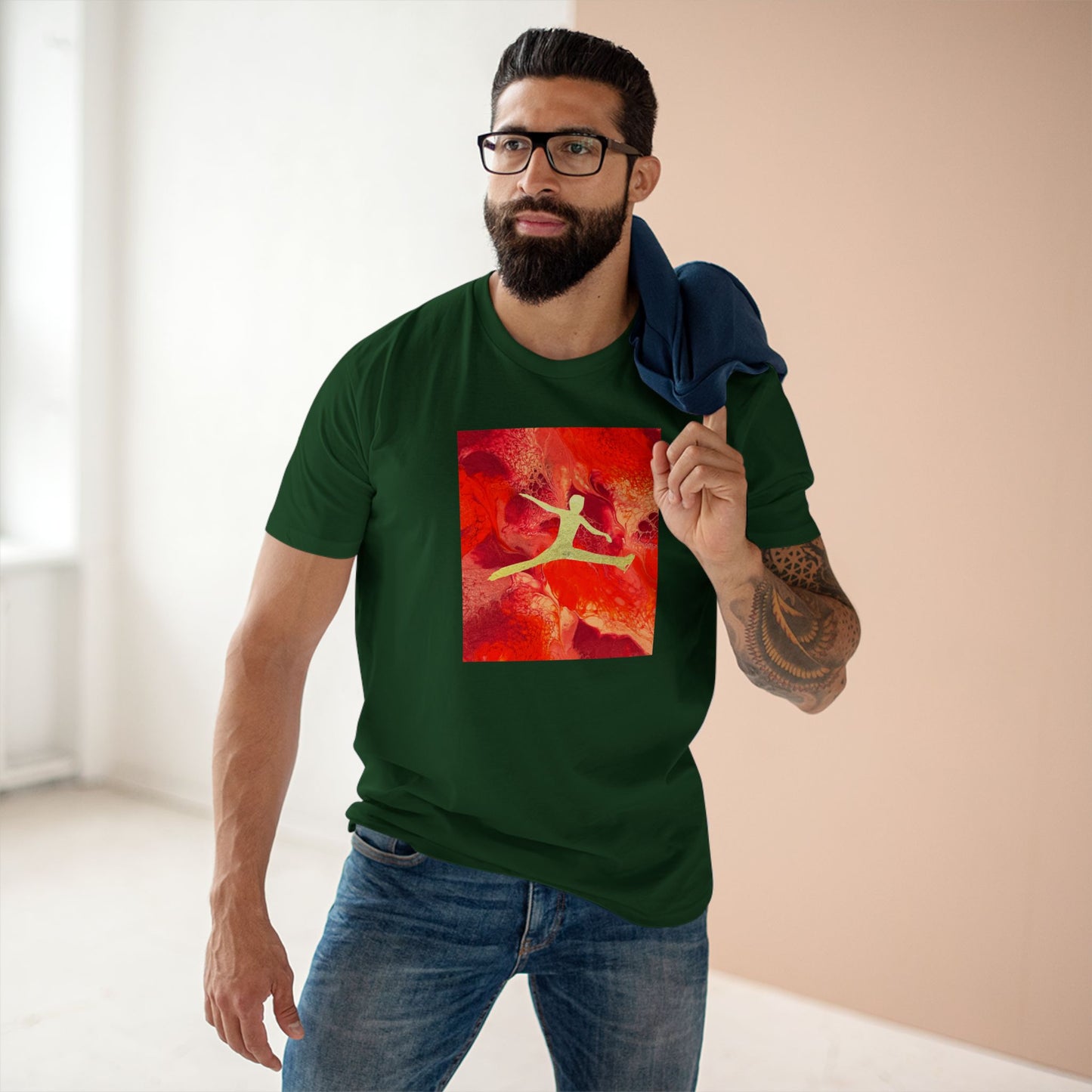 Men's figure skating T-shirt