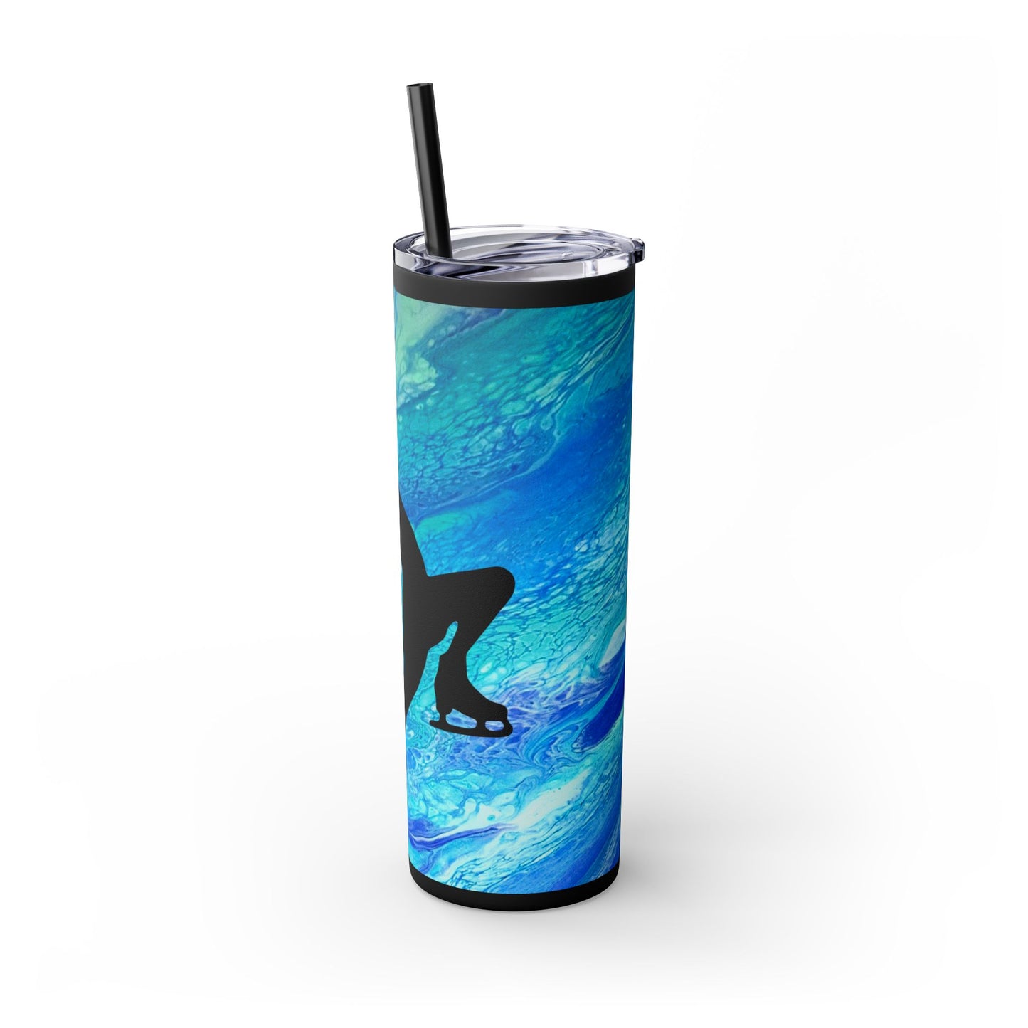 Figure Skating Tumbler, 20oz with straw