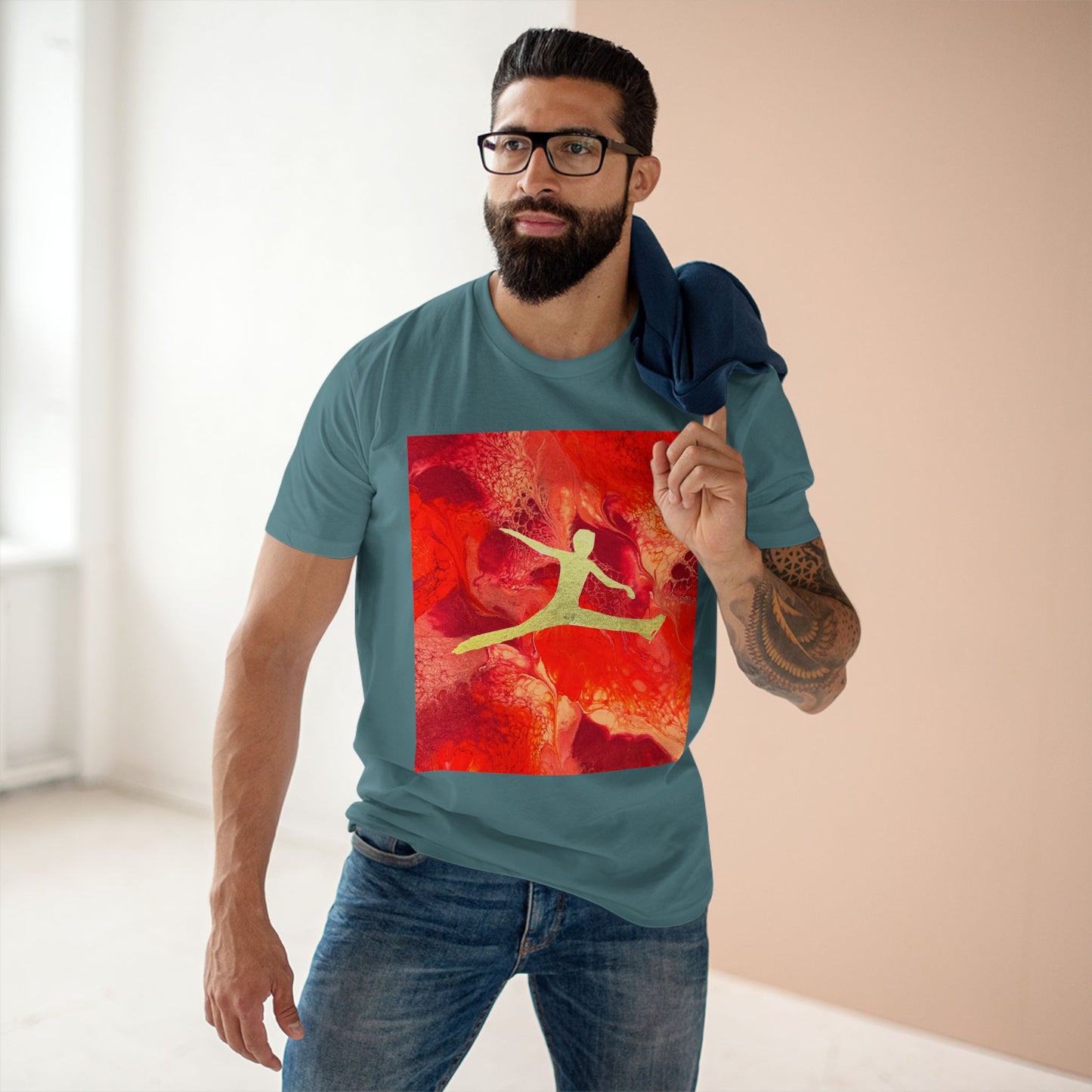 Men's figure skating T-shirt