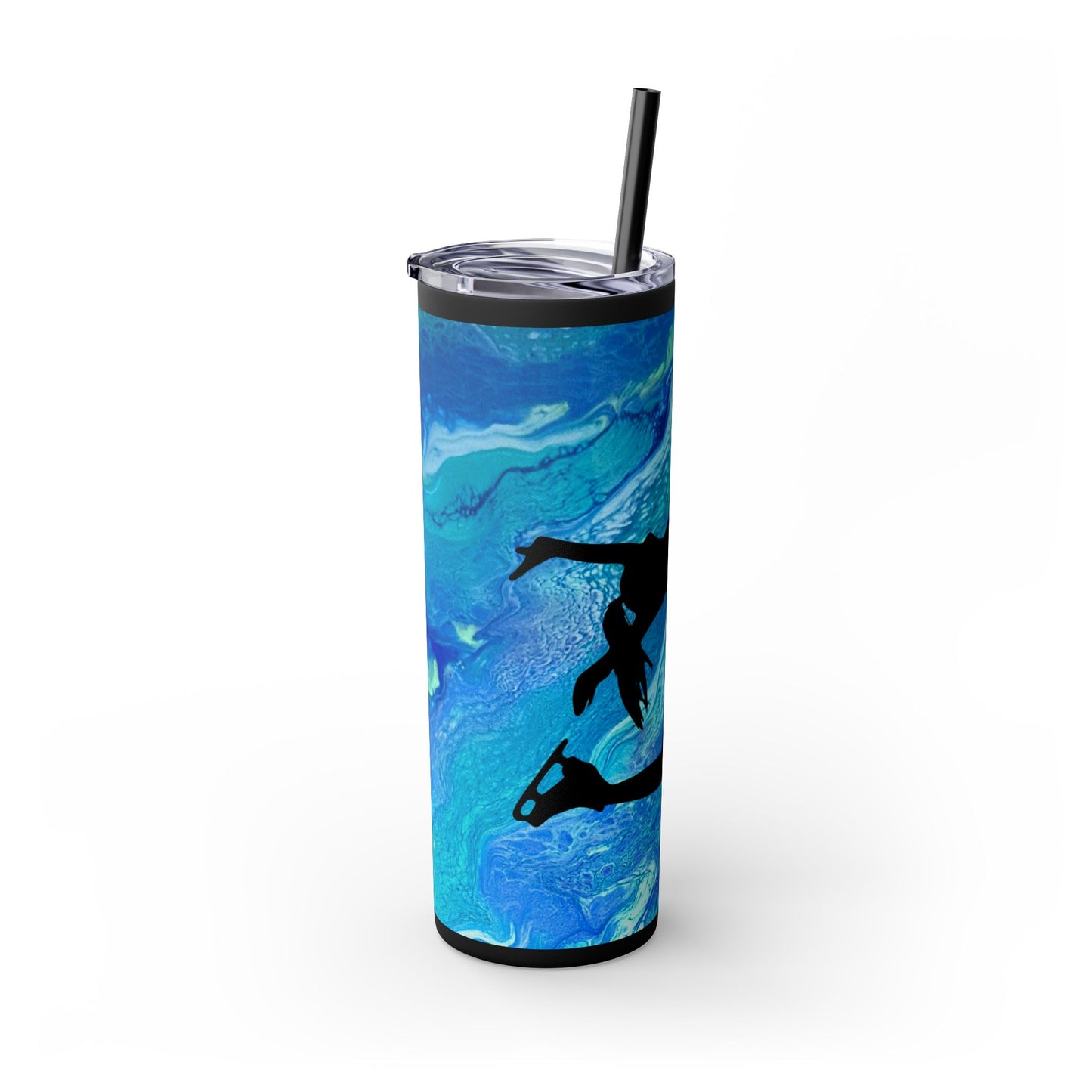 Figure Skating Tumbler, 20oz with straw