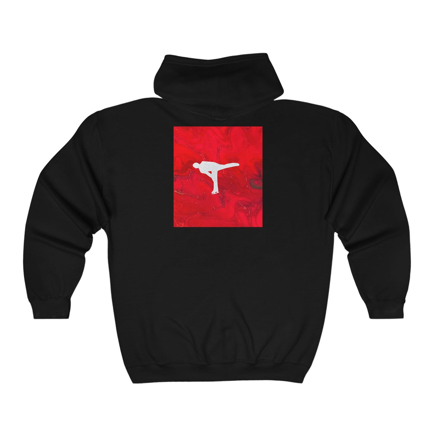 Figure skating Hoodie zip up sweatshirt