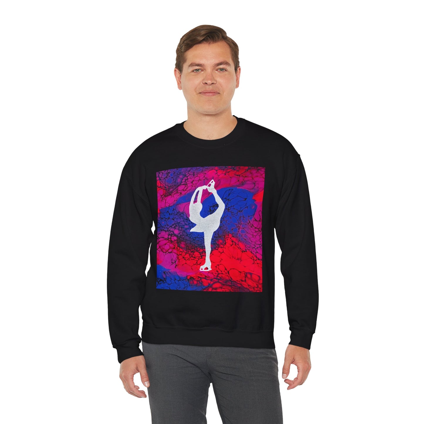 Unisex Figure Skating Crewneck Sweatshirt