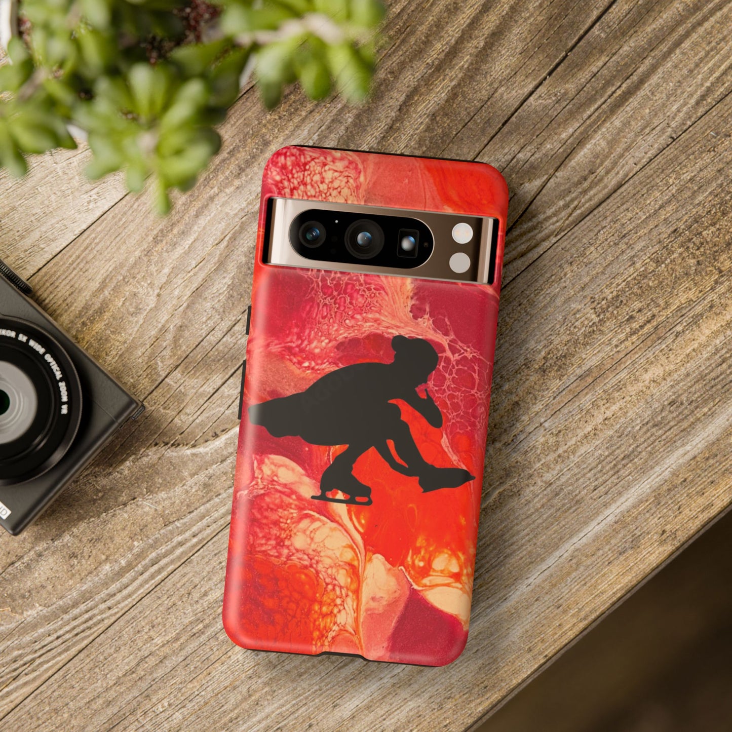 Figure skating phone cases