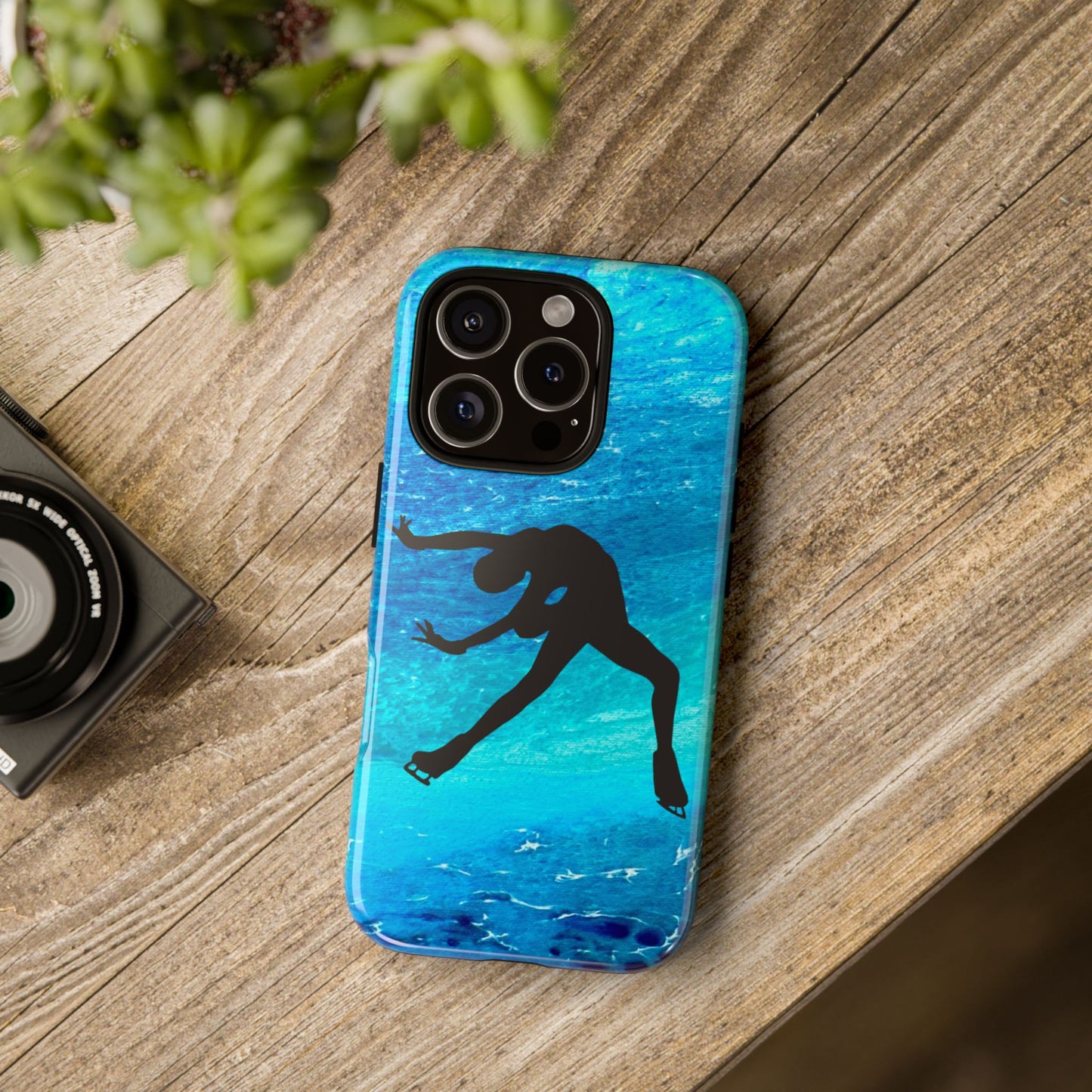 Figure skating phone cases