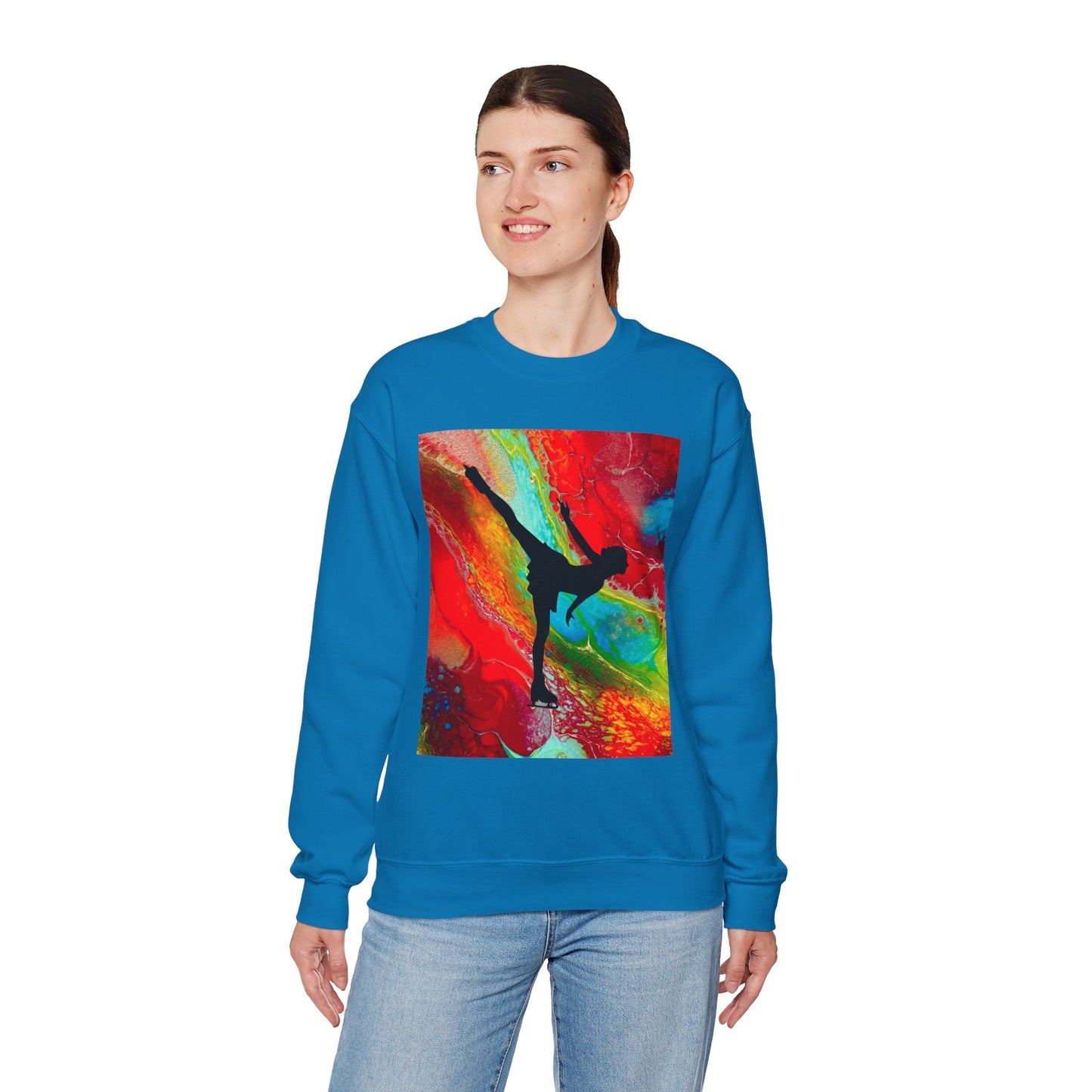 Unisex Figure Skating Crewneck Sweatshirt