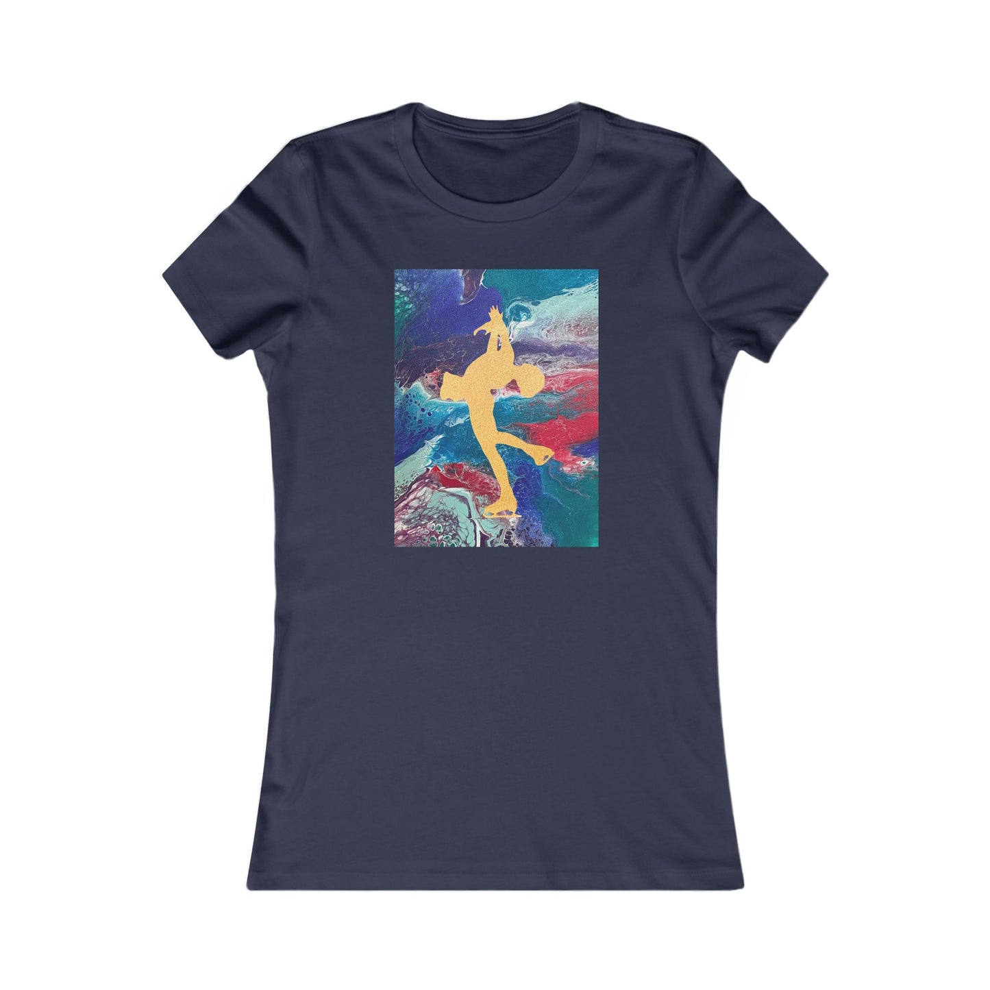 Ladies figure skating T-shirt