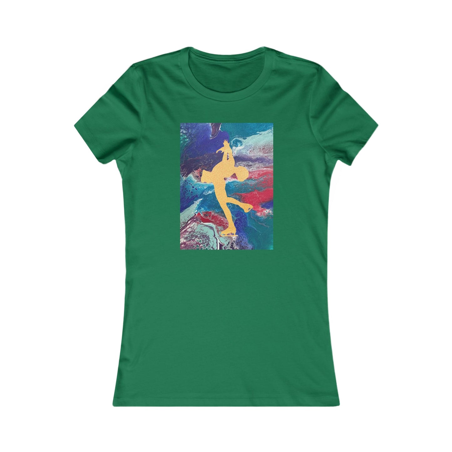 Ladies figure skating T-shirt