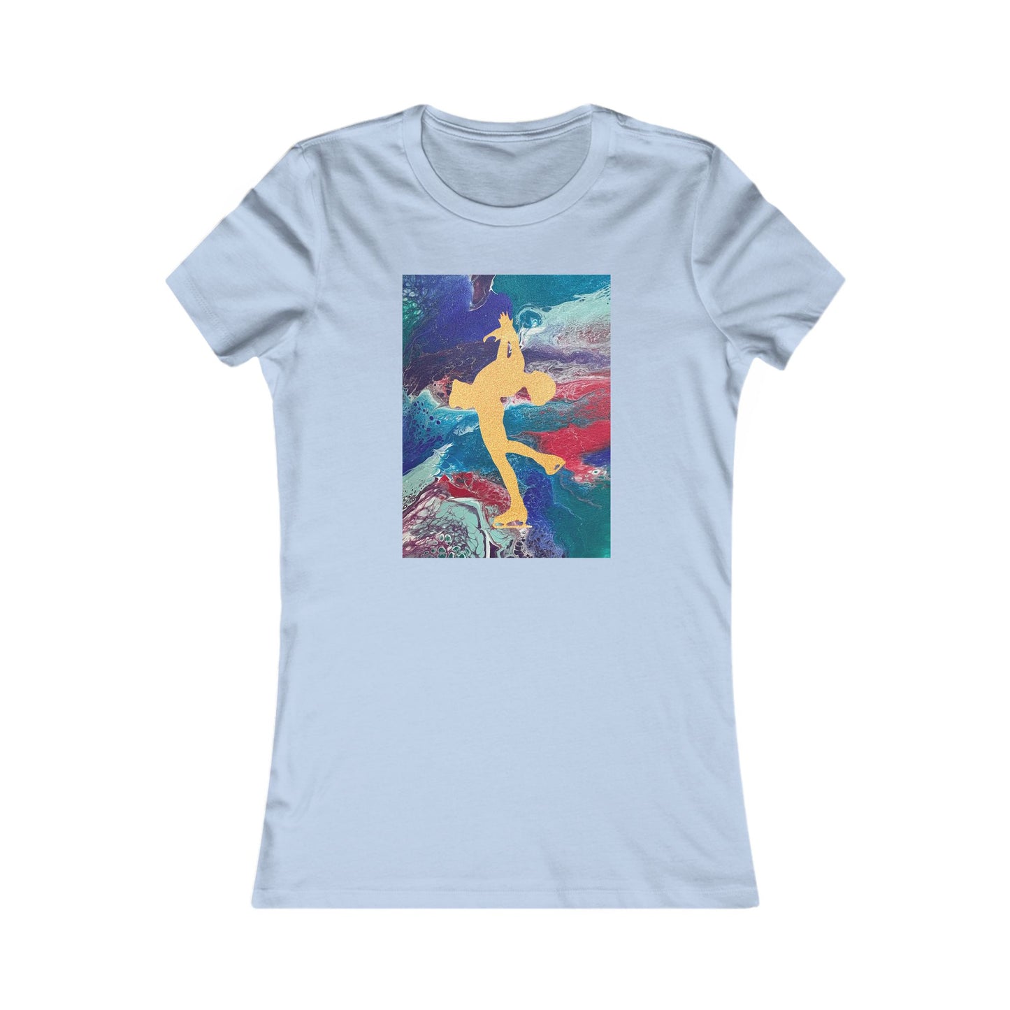 Ladies figure skating T-shirt