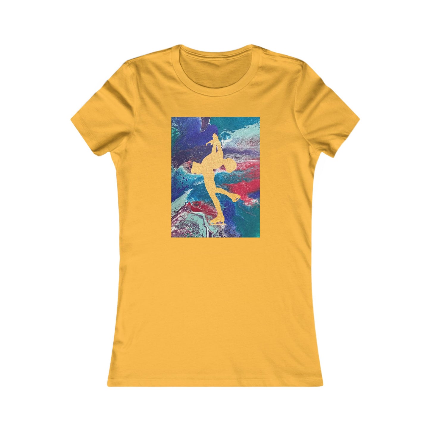 Ladies figure skating T-shirt