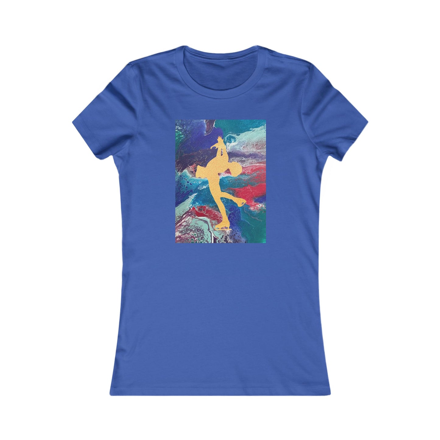 Ladies figure skating T-shirt