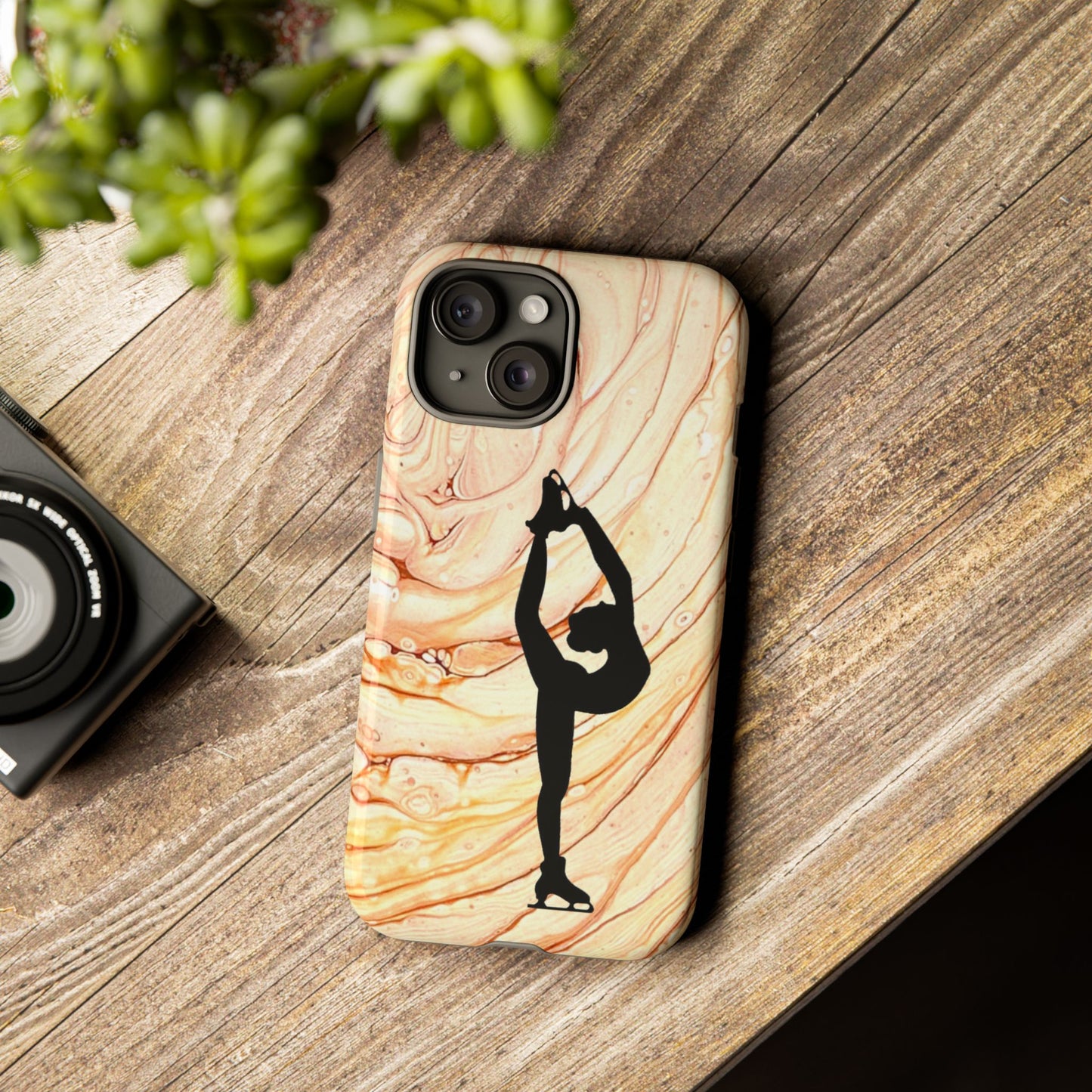 Figure skating phone cases