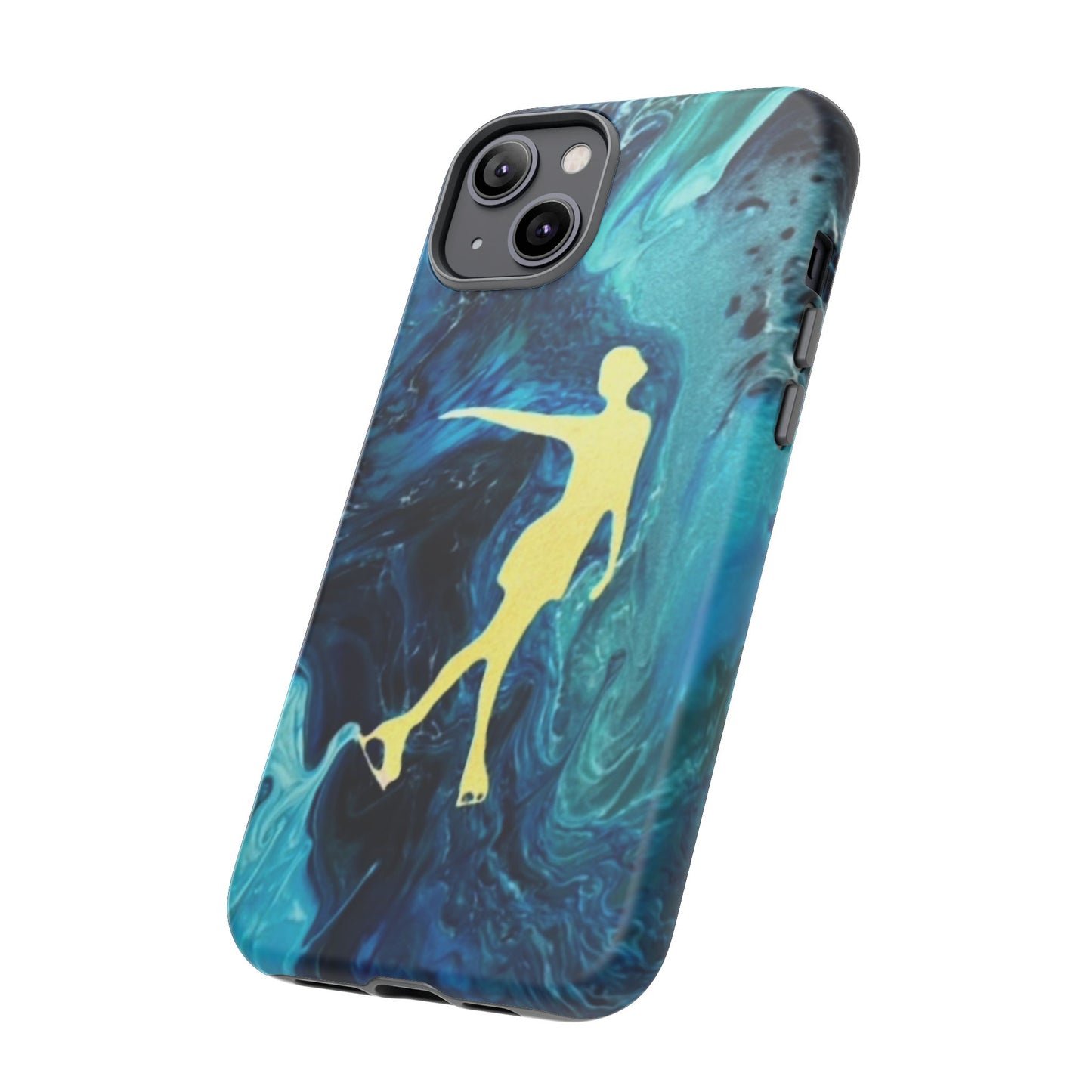 Figure skating phone case