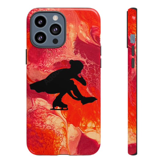 Figure skating phone cases