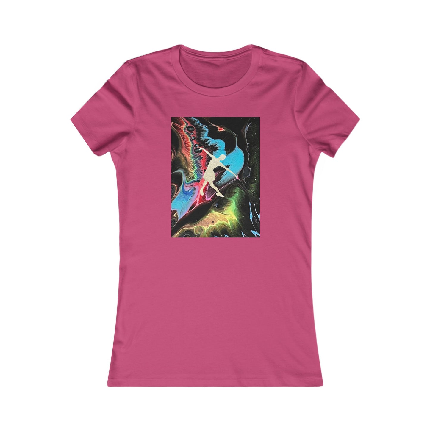 Ladies figure skating T-shirt