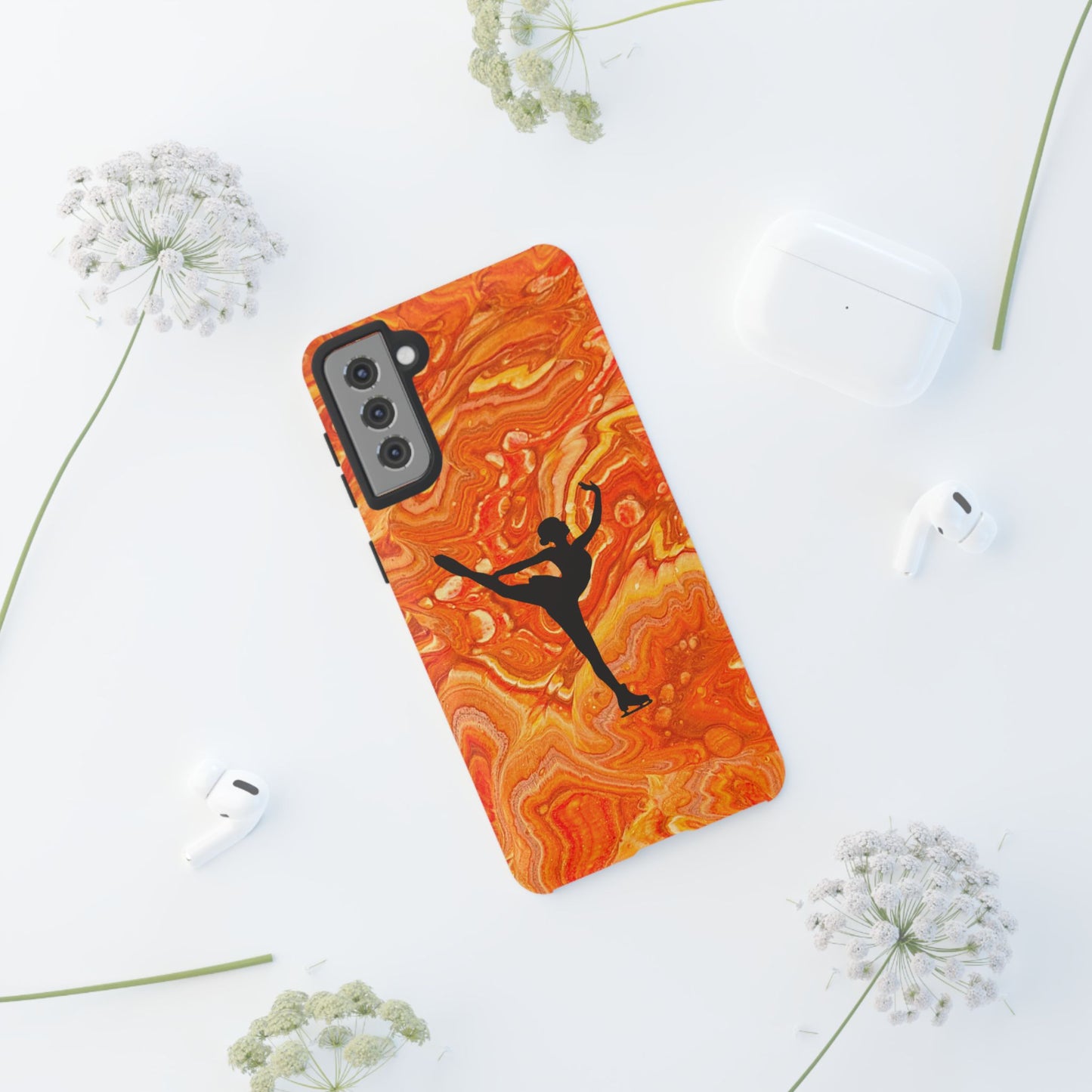 Figure skating phone case