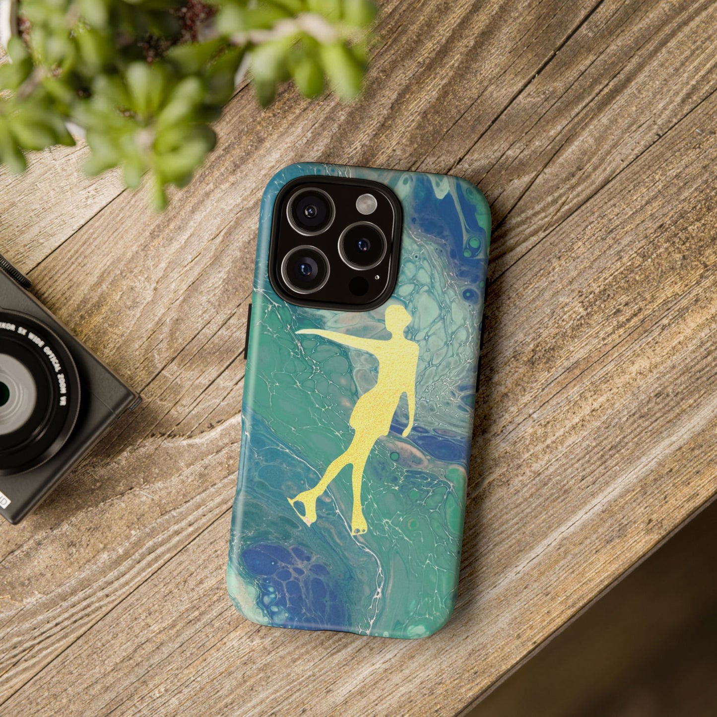 Figure skating phone cases