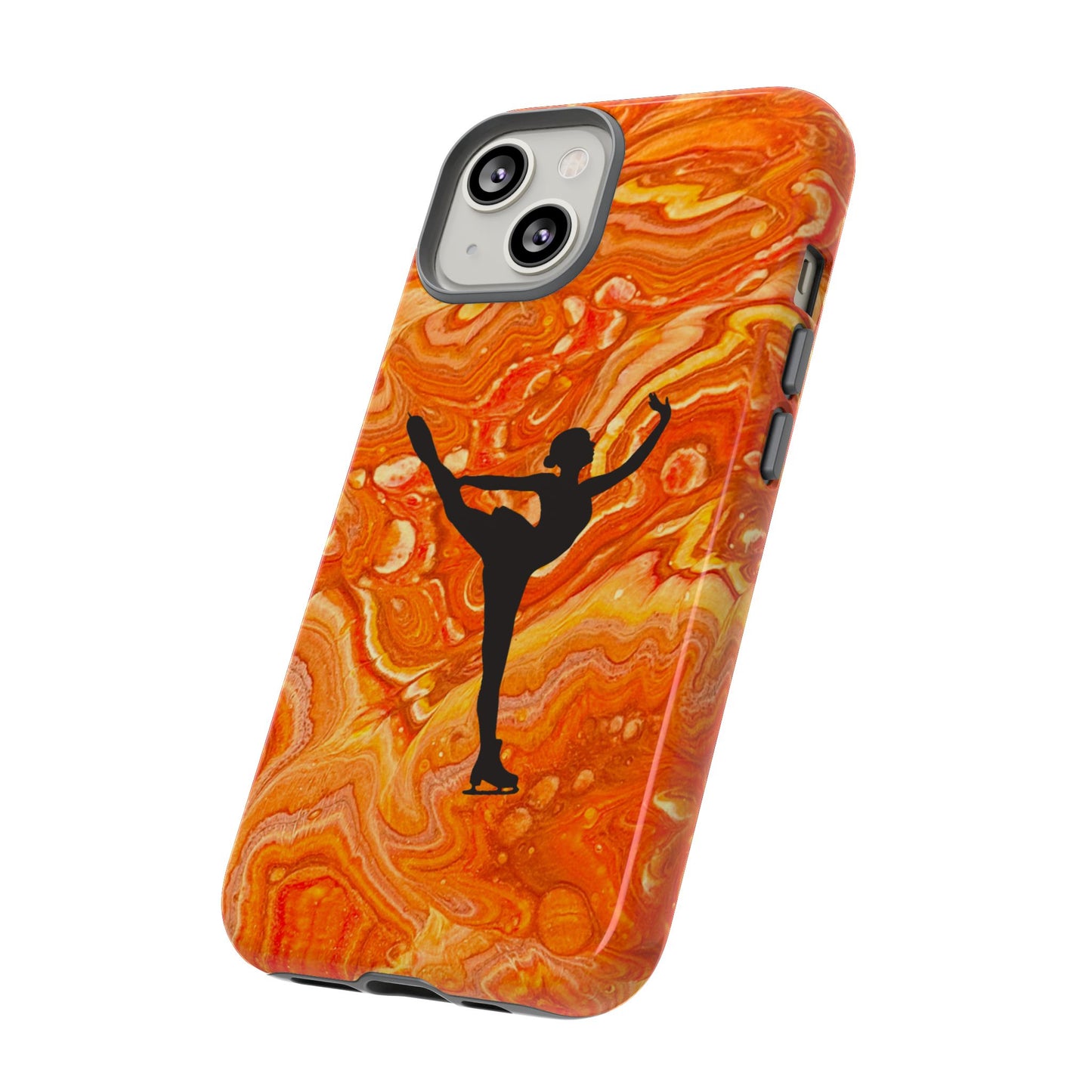 Figure skating phone case