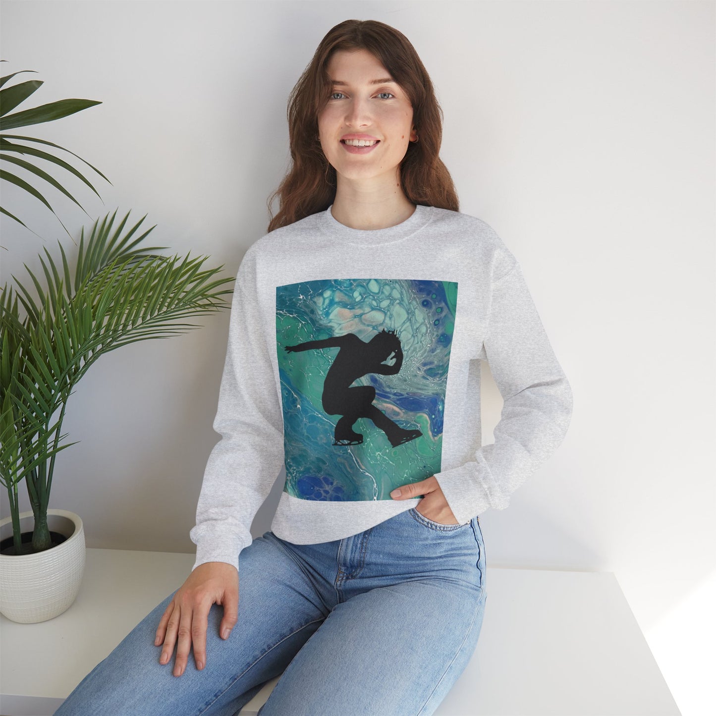 Unisex Figure Skating Crewneck Sweatshirt