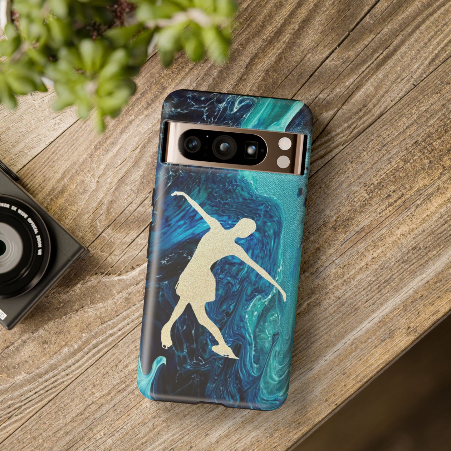 Figure skating phone cases