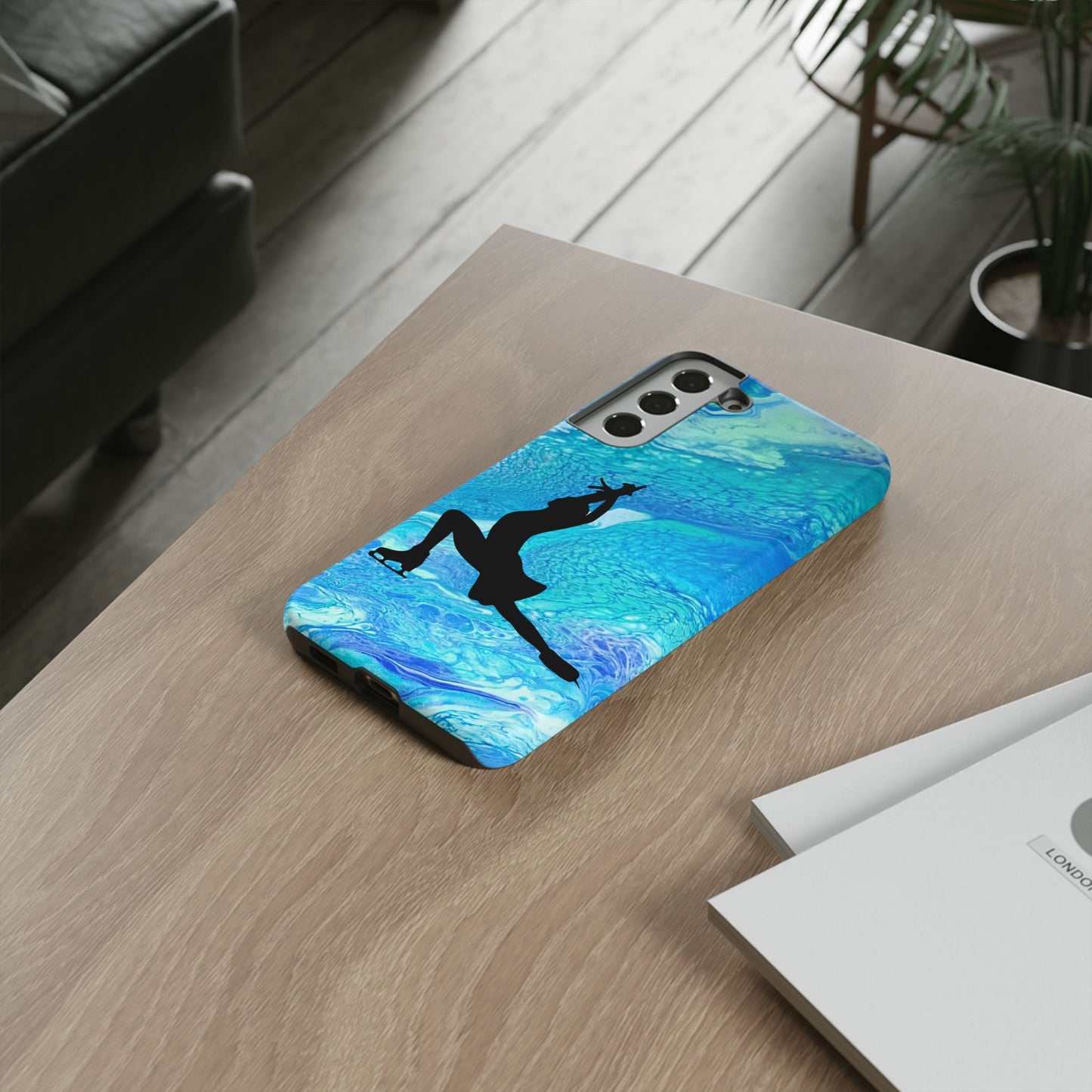 Figure skating phone cases