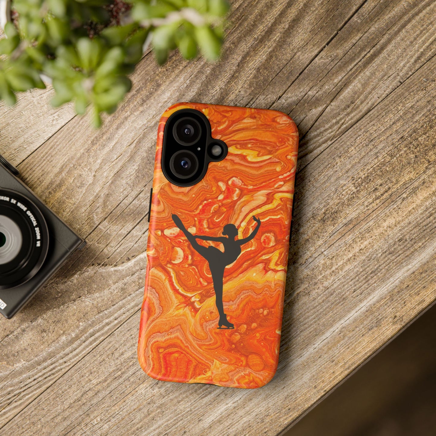 Figure skating phone case