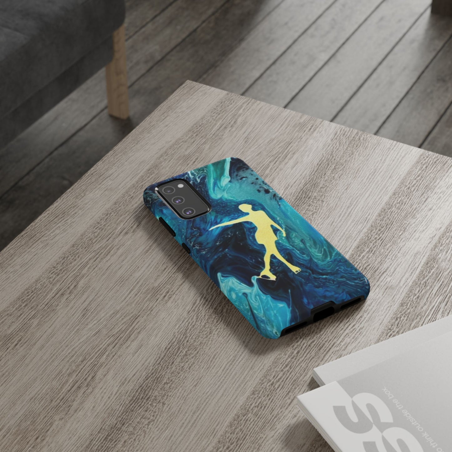 Figure skating phone case