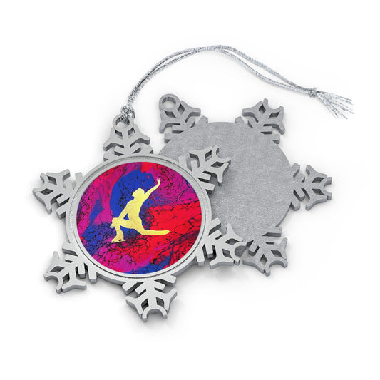 Pewter Snowflake Ornament