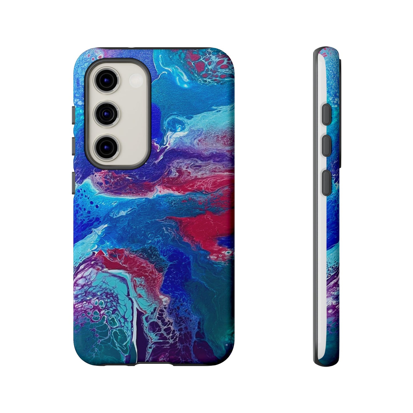 Tough Phone Case for iPhone, Samsung and Google pixel devices with Artwork Design