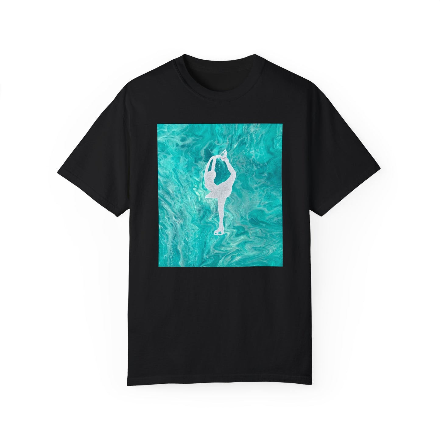 Figure Skating T-shirt—Unisex Garment-Dyed Tee