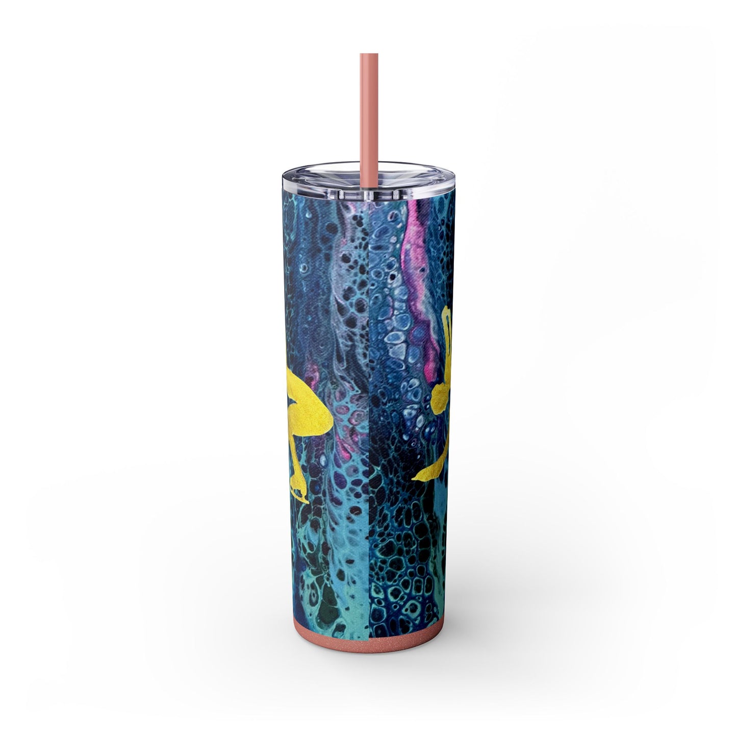 Figure Skating Tumbler, 20oz with straw