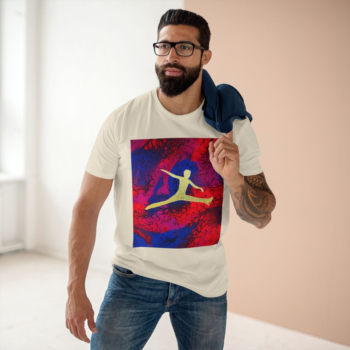 Men's figure skating T-shirt