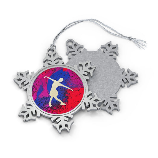 Pewter Snowflake Ornament