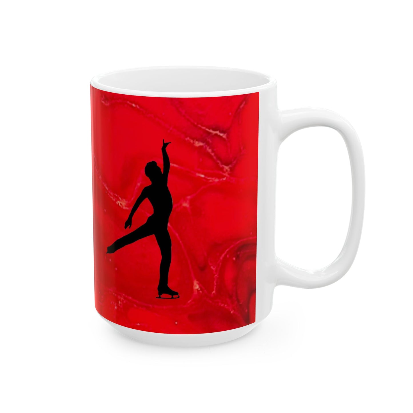 Figure skating ceramic mug (11oz, 15 oz)