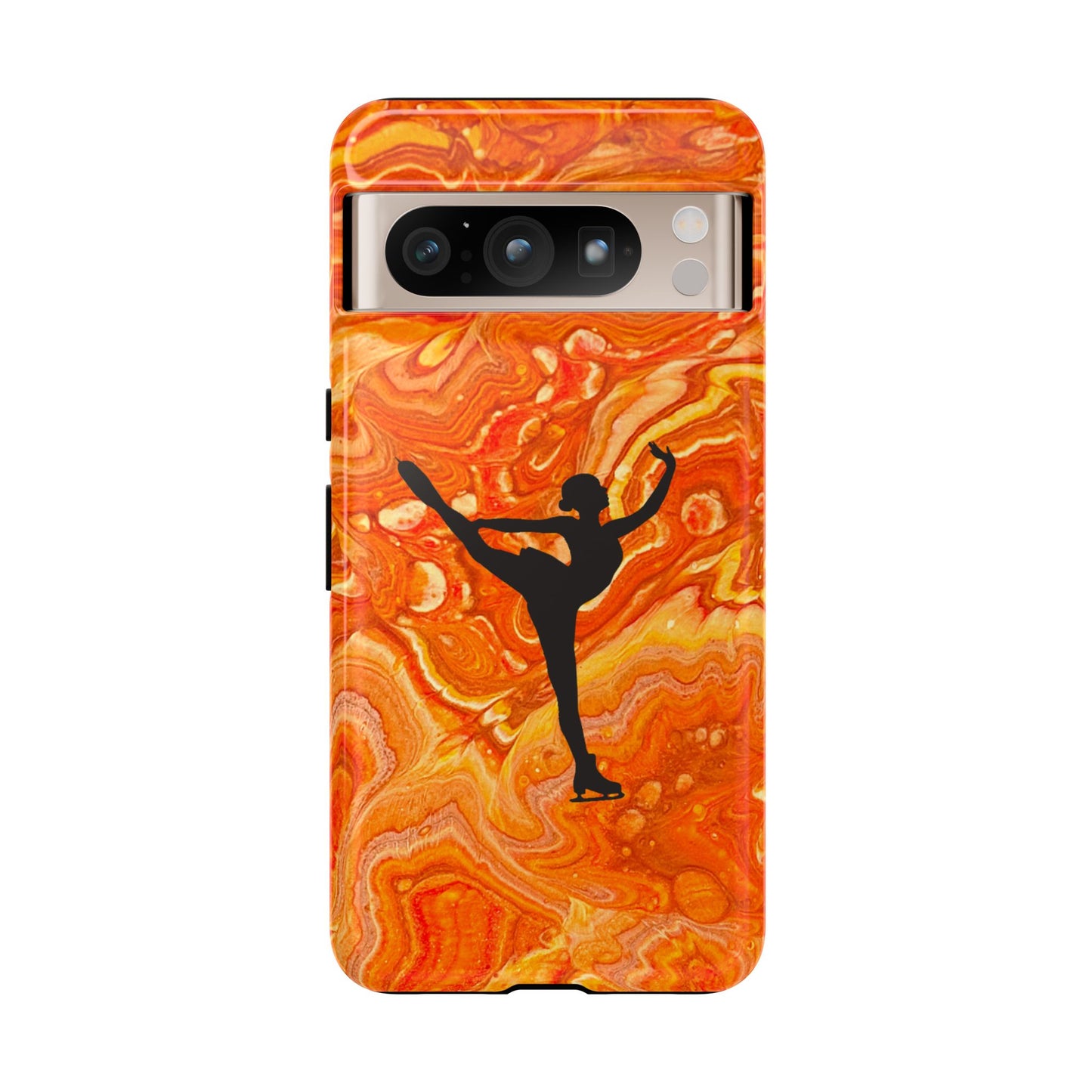 Figure skating phone case