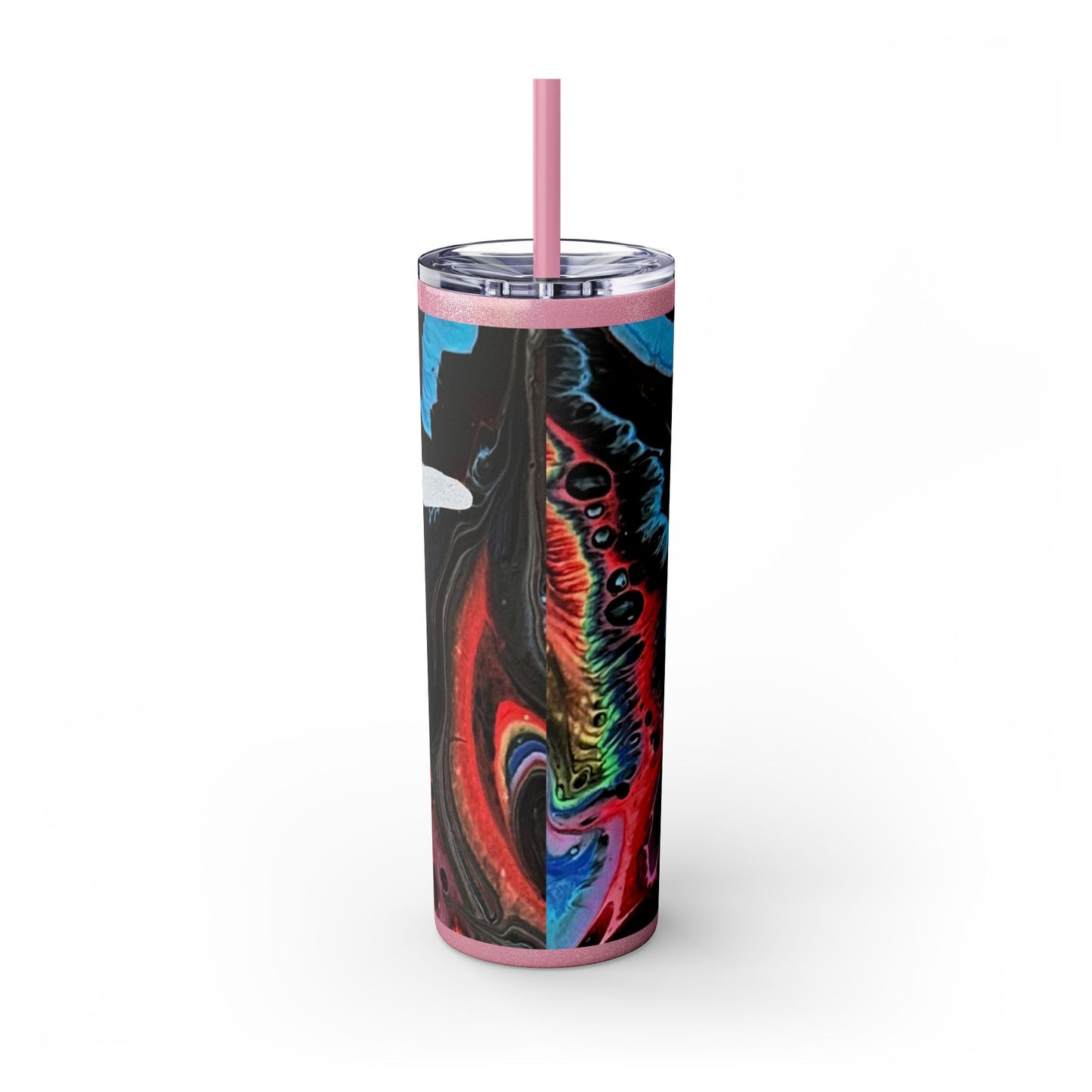 Figure Skating Tumbler,  20oz with straw