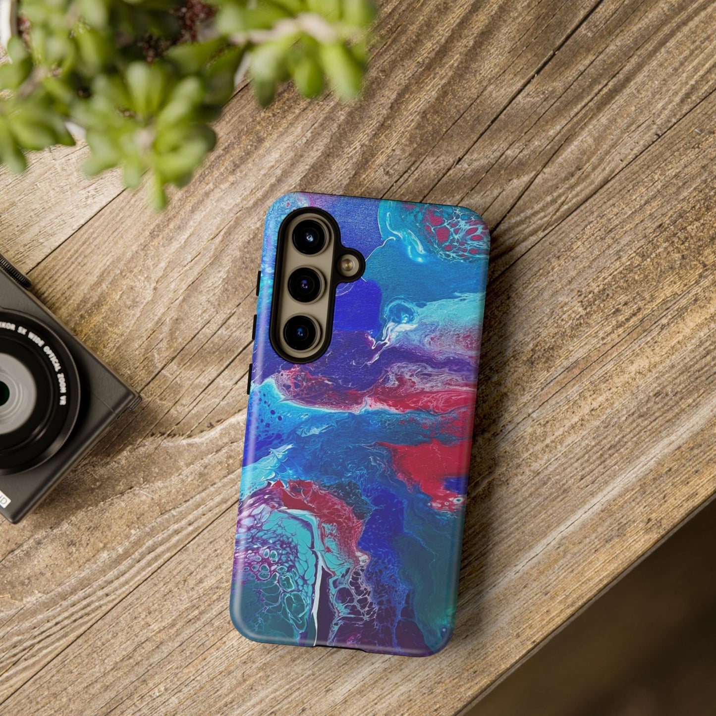 Tough Phone Case for iPhone, Samsung and Google pixel devices with Artwork Design